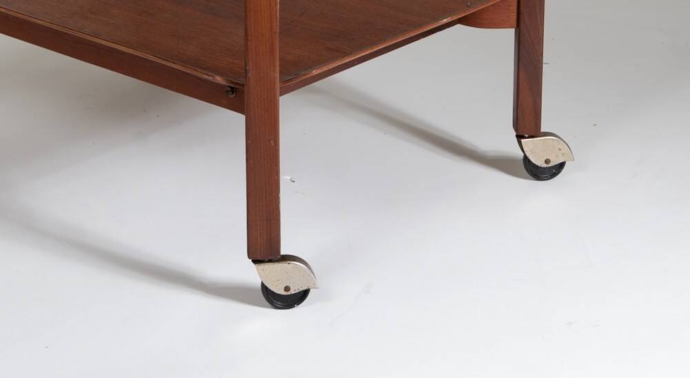 Mid-century PT10 serving cart by Cees Braakman for Pastoe, Netherlands 1950s