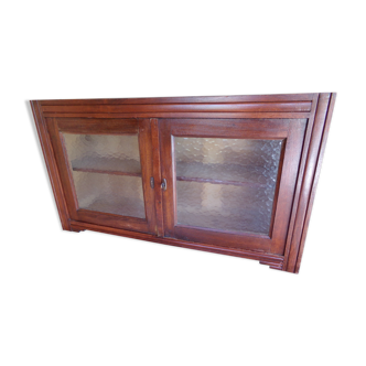 Country cupboard cabinet high glazed furniture