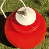 Vintage opaline pendant light