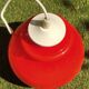 Vintage opaline pendant light