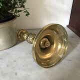 Golden bronze candlestick