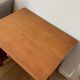 1950s vintage children's desk in light oak