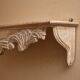 White white white wall shelf