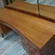 Curved dressing table 50-60s teak