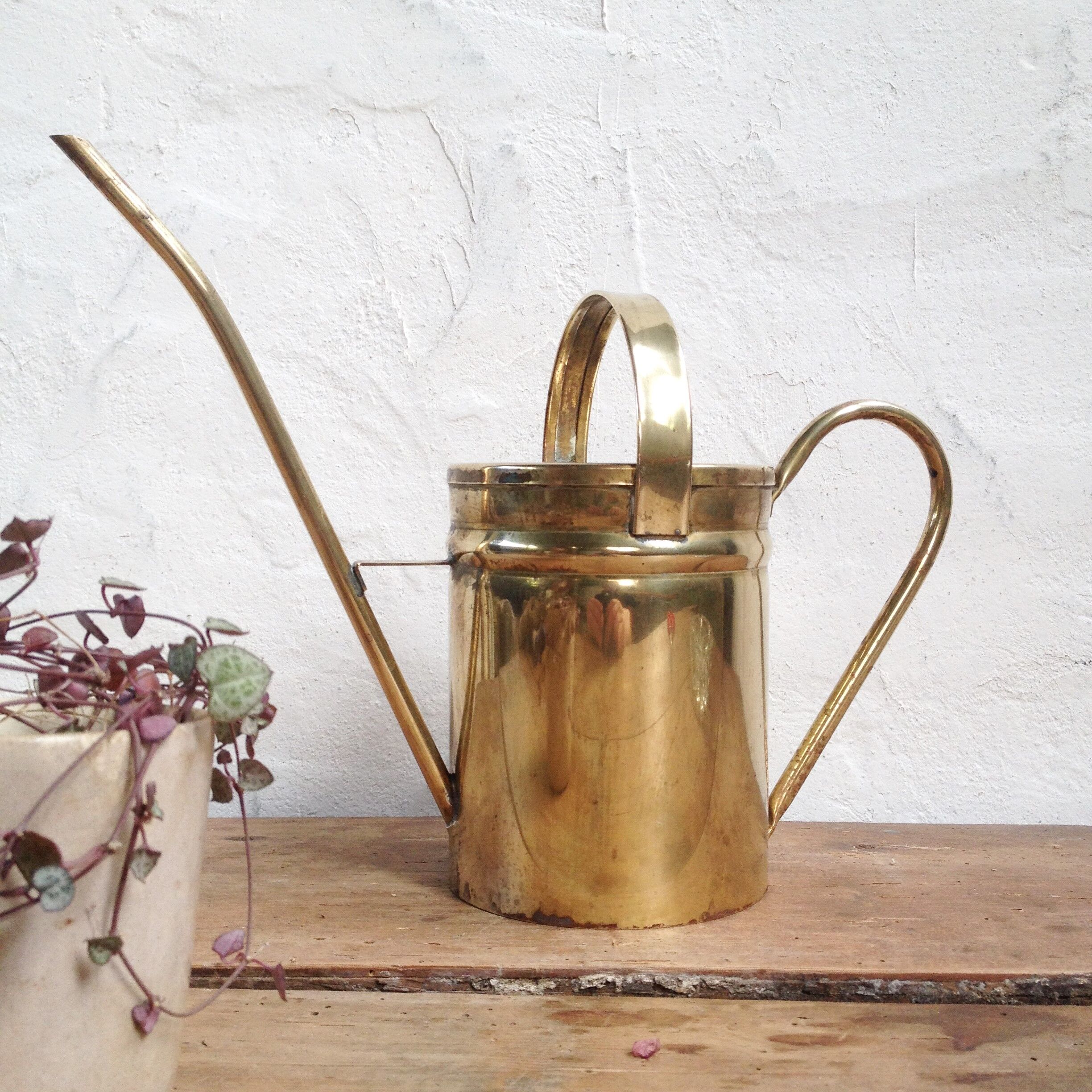 Brass watering cans