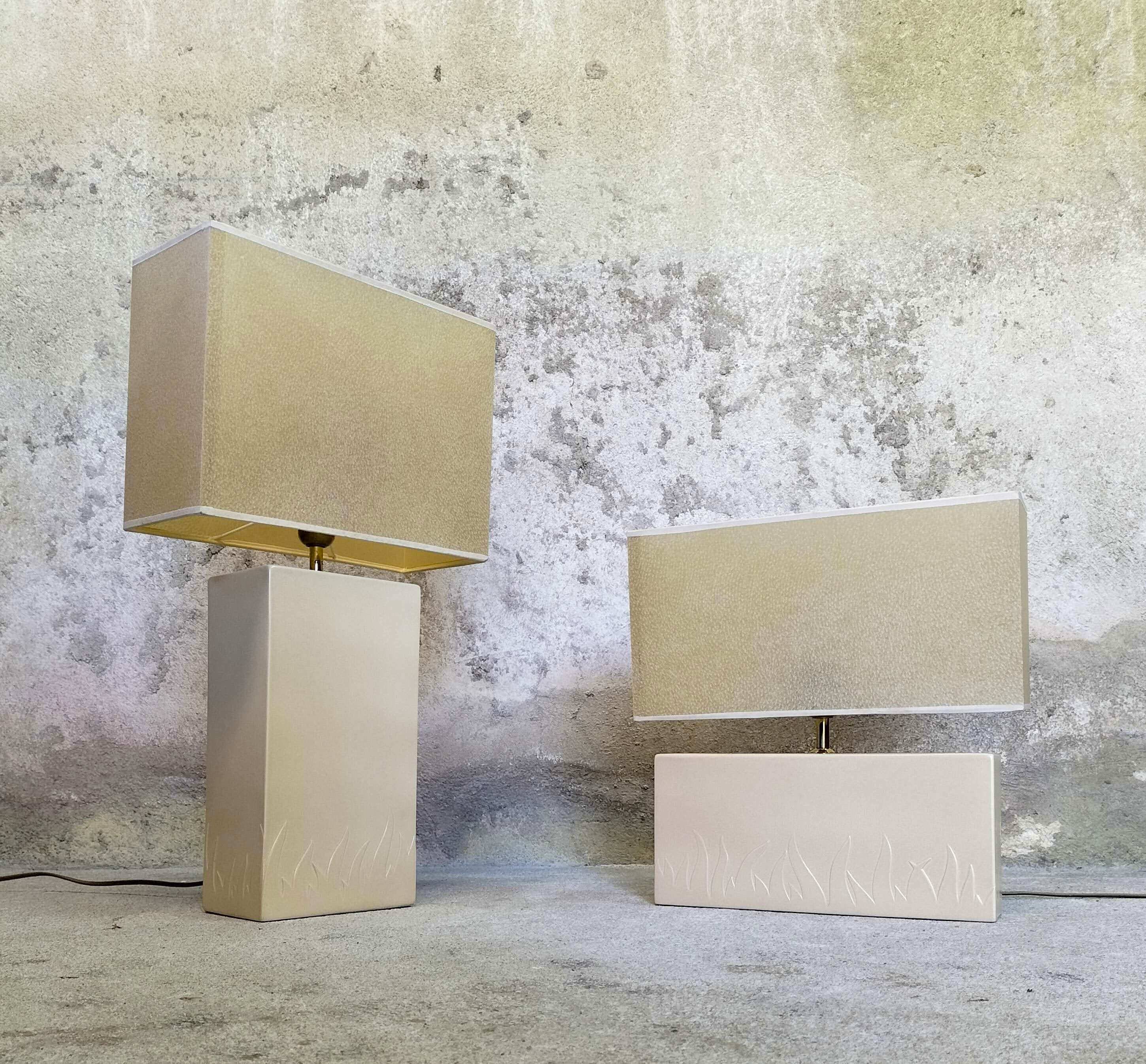 Pair of Louis Drimmer lamps