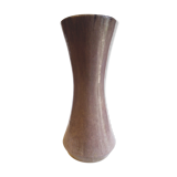 Vase d'Accolay longiligne gris mauve