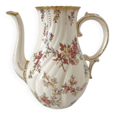 Louis XV style ironstone coffee pot from Sarreguemines
