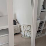 Modern White Lacquered Mirror - Excellent condition