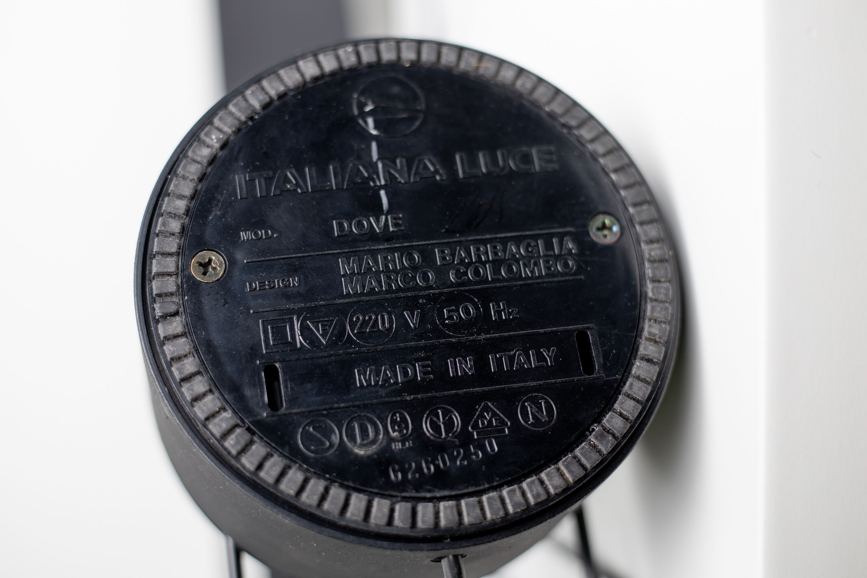 2 Dove desk lamps by Mario Barbaglia and Marco Colombo - edition Italian Luce design 80s