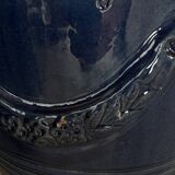 Vase d’Anduze émaillé bleu traditionnel – Modèle N°3 - 3