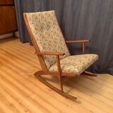 Model 97 rocking chair by Holger Georg Jensen, Tønder Møbelværk, Denmark, 1950s