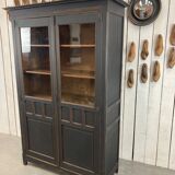 Old solid oak library