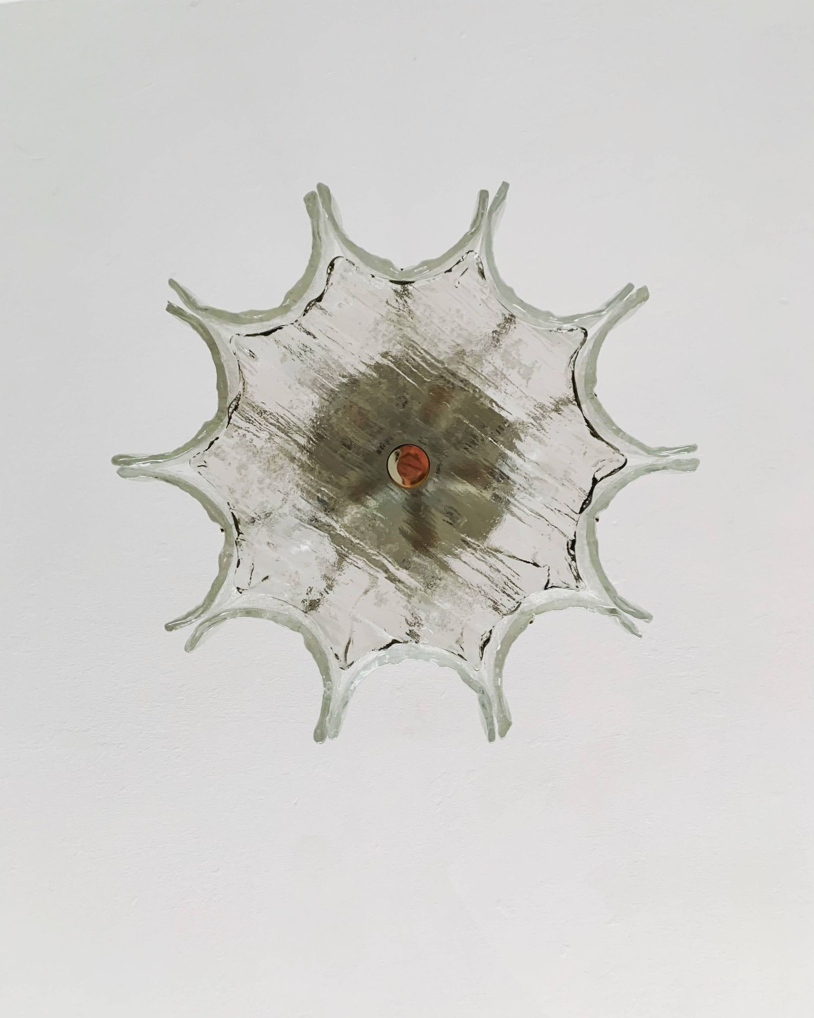 Ice Glass Chandelier by Kaiser Leuchten