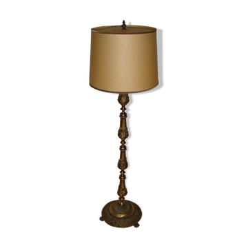 Brass floor lamp, 1950s
