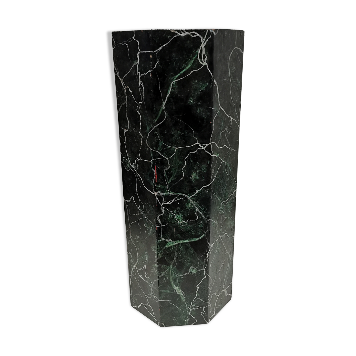 False marble pedestal