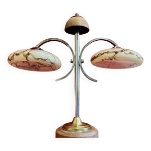 Lampe double, Mid-century,