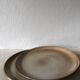 Lot assiettes plates grès du marais