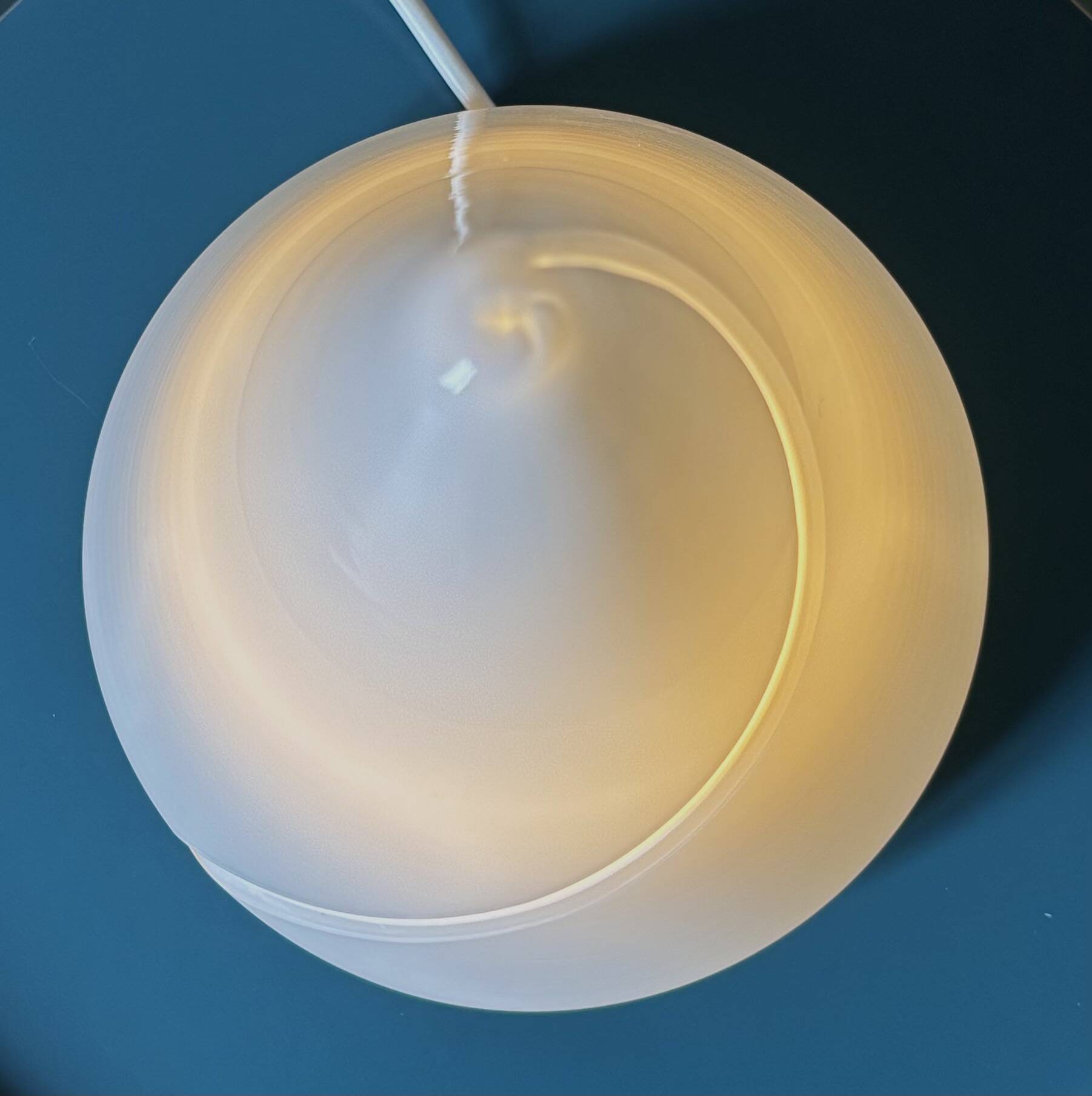 Lampe cône Murano Puntoluce - Sceau d’authenticité -