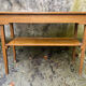 Old solid wood console cottage spirit