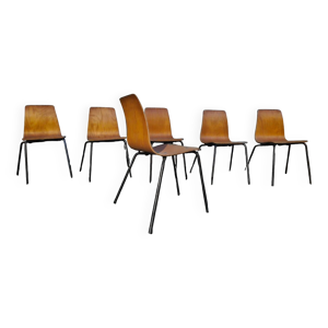 Suite de 6 Chaises Pierre
