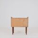Danish teak chest of drawers with 3 drawers, 1960s