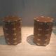 Paire de tabouret coffre octogonal d'extreme orient