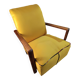 fauteuil bas vintage des années 1940