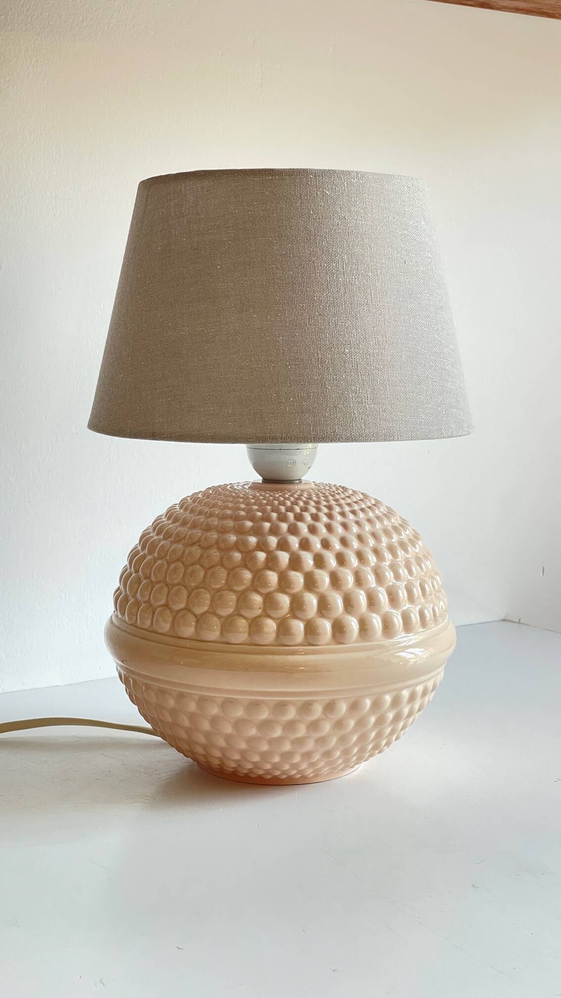 Vintage ceramic lamp