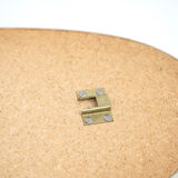 Miroir en laiton par Vereinigte Werkstätten München, 1960