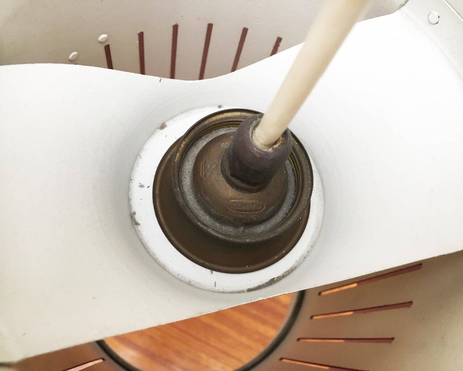 Mid-century metal pendant lights, set of 2