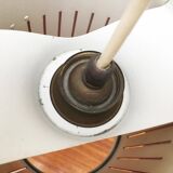 Mid-century metal pendant lights, set of 2