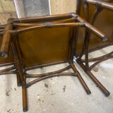 Tables gigognes rotin