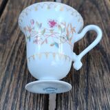 Set of 6 Limoges Haviland porcelain cups