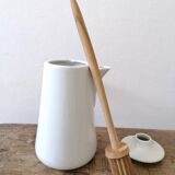 White porcelain chocolatier