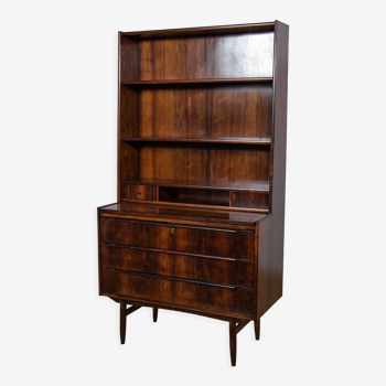 Mid-century rosewood shelf with pull-out top, 1960s