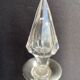 Large decanter - Louis Philippe - Strong crystal and silver