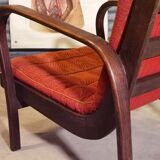 Pair of armchairs by Karel Kozelka and Antonin Kropacek