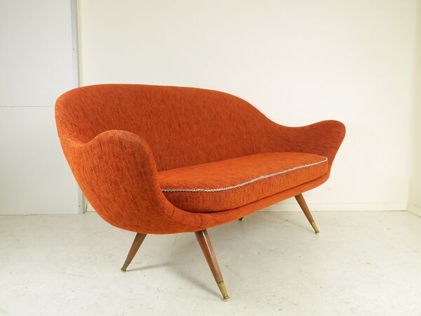 Canapé sofa années 50 oeuf egg