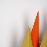 Pair of 2 Danish vintage wall lamps Diamant by Holm Sorensen, 1960s