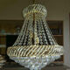 Lustre hot air balloon tassels cristal k9