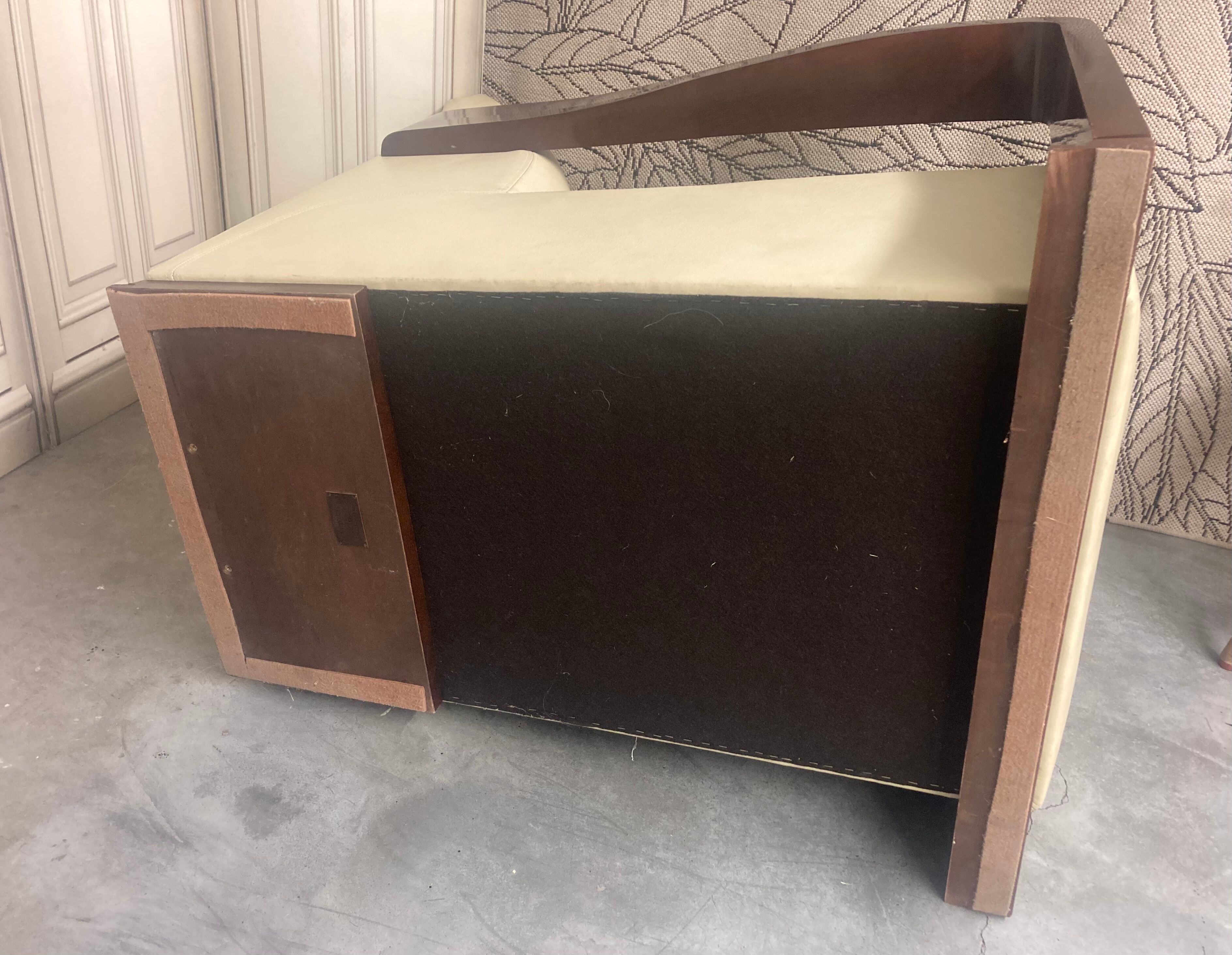 Ying armchair by Hugues chevalier