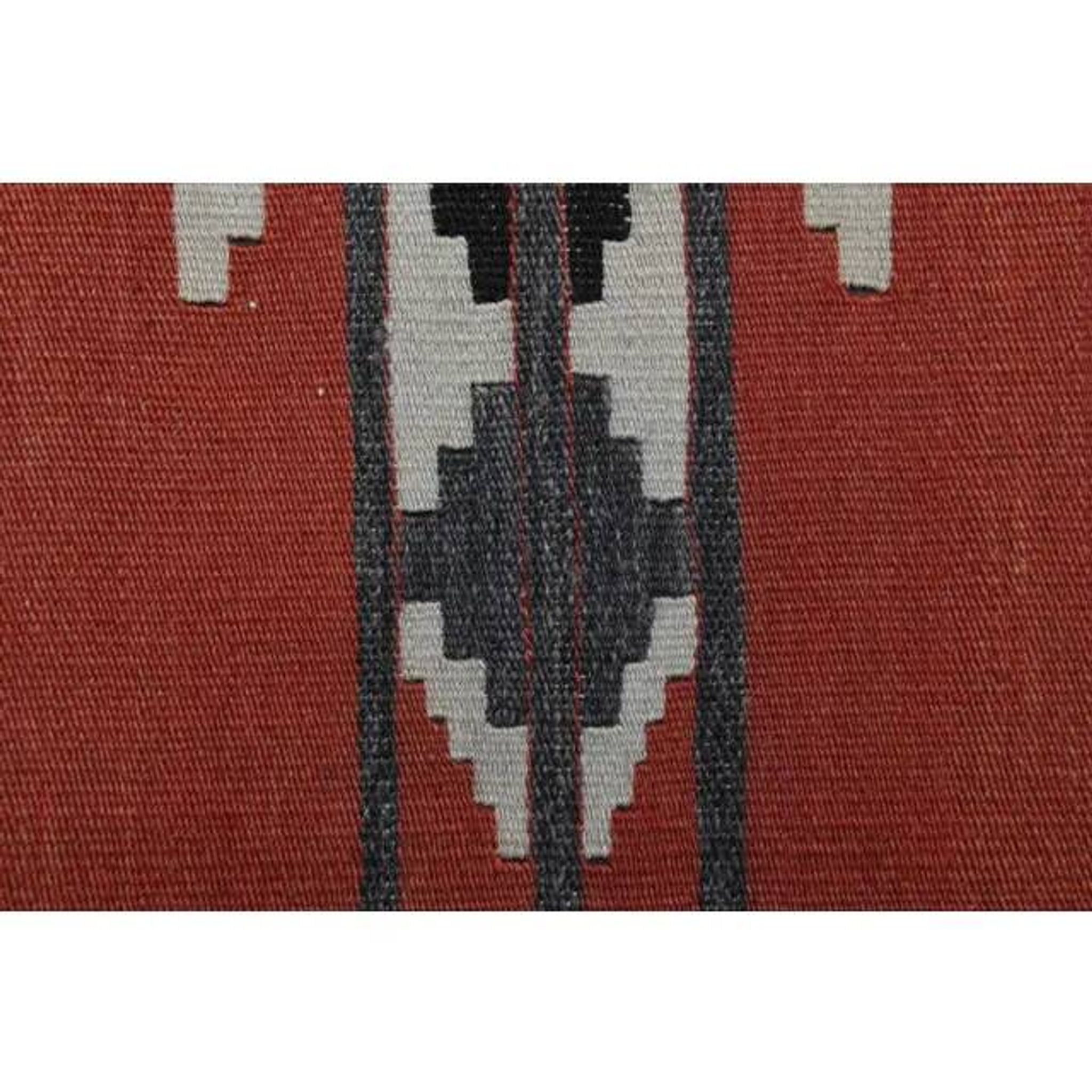 Vintage Turkish Oushak Handmade Wool Cotton Brown Runner Rug 73x254