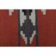 Tapis de couloir vintage turc Oushak fait main en laine et coton marron