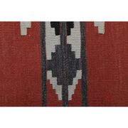 Vintage Turkish Oushak Handmade Wool Cotton Brown Runner Rug 73x254