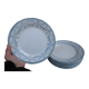 Assiettes terre de fer de Creil et Montereau