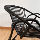 Rattan armchair