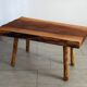 Antique brutalist coffee table