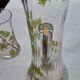 Art Nouveau service, enamelled glass, early 20th century