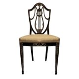 6 Chaises Hepplewhite (anglais vers 1780)